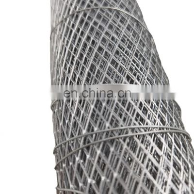 Diamond plaster wall wire mesh expanded metal in rhombus mesh