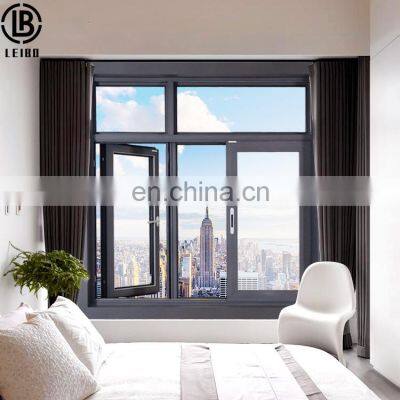 American style Modern Glass Aluminium casement Window for sale