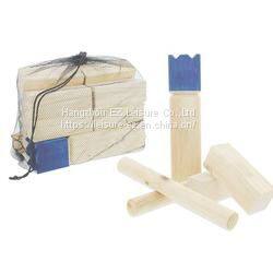 Kubb Set 21-Piece Yard Toss Fun The Viking Lawn Game