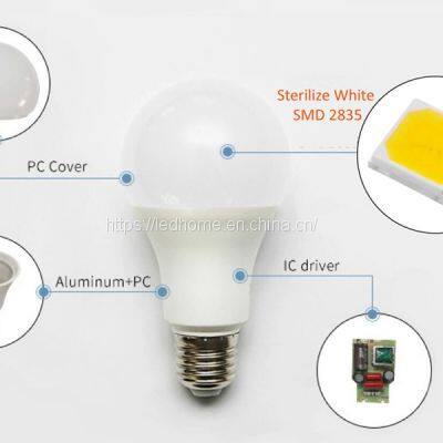12W A60 LED Bulb 405nm Light photo-3