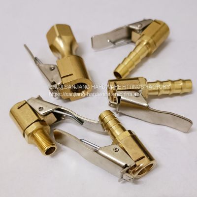 BRASS AUTO PARTS , BRASS AIR CHUCK , TIRE CHUCK , TYRE CHUCK