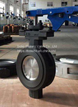 H40 double eccentric high-performance butterfly valve, stainless steel high-performance butterfly valve