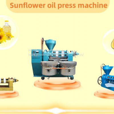 Sunflower Oil Pressing Machine Cooking Oil Milling Machine Oil Press Machine