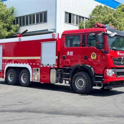 Howo 12-ton Foam Fire Truck, a Professional Choice for Emergency Management Departments and Petrochemical Enterprises photo-2