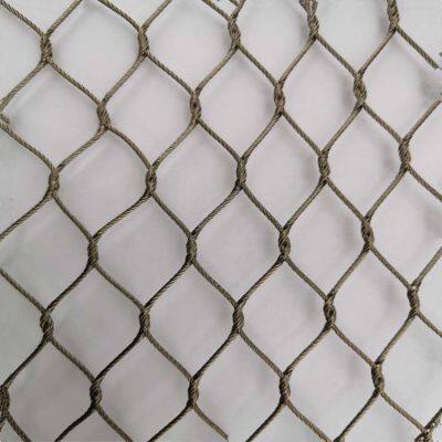 Hydraulic Support Flexible Protective Net, Coal Mine Gangue Screen, Stainless Steel Drop Net