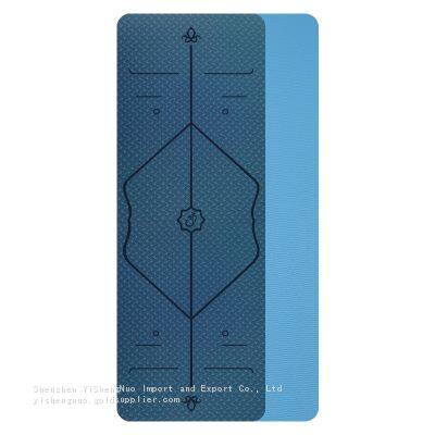 Natural Organic Non-toxic Eco Friendly Tapete Yoga Tpe Tpe Yoga Mat Safe photo-4