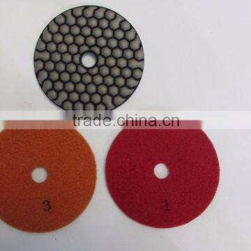 3step dry polishing pads