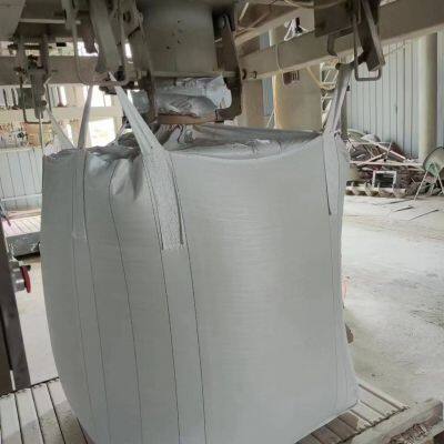 White Color 1ton pp Big Bag White Bulk Bag Cement Bulk Bag for Packing Cement photo-2