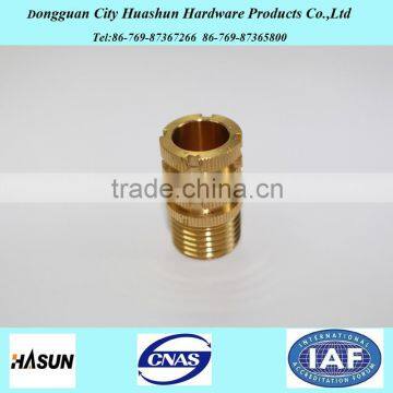 China Supplier Sales All Size of Precision Knurled Brass Sleeve Nut for Plastics photo-4