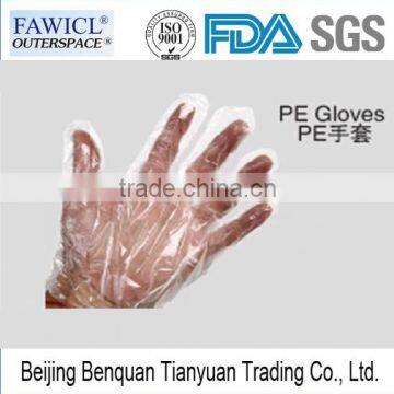 FAWICL high quality food processing pe gloves