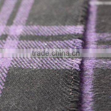 2016 Fashion Scottish Tartan plaid Wool fabric Cloth