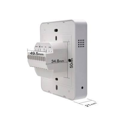 Newest European Thermostat With CO2 and PM2.5 Real Time Monitoring AC220V/DC24V Smart Controller photo-5