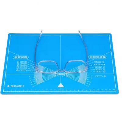 Double-sided Glasses Frame Adjustment Progressive Test Card External Opening Angle Measurement Repair for Optical Shop