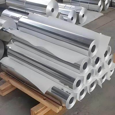 OEM 8011 Household Aluminum Foil Roll for Catering, Storage, Packaging, Freezing photo-4