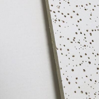 Mineral Wool Ceiling Panels Acoustic Plaster Seamless Sound Absorption Ceiling System