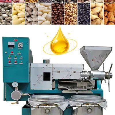 High-Yield Industrial Screw Oil Press Machine With Cold & Hot Press Dual Function for Edible Oil