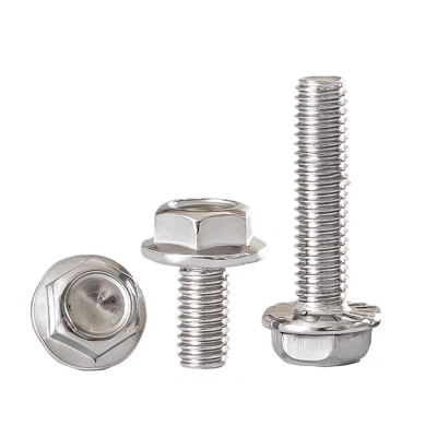 Hex Head Stainless Steel Bolts Cross Flange Anti-Los Type photo-4