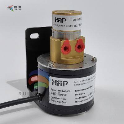 The on-hand HAP miniature magnetic drive golden gear pump MT16-JBJTPT is used in ceramic inkjet printers.