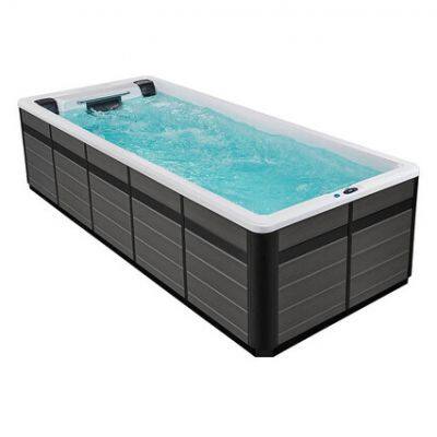 Smart temperature-controlled home spa large bathtub for heating massage