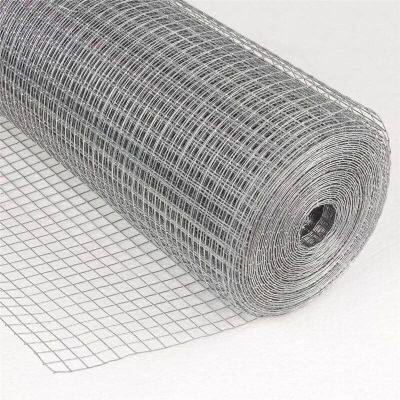 Factory Hardware Cloth Poultry Enclosure Netting Rabbit Cage Iron Wire Mesh Farm Fence Roll Galvanized Welded Wire Mesh