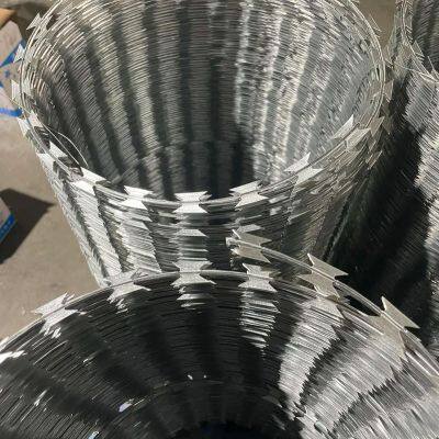 Industrial Razor Wire for Construction Site Perimeter Defense