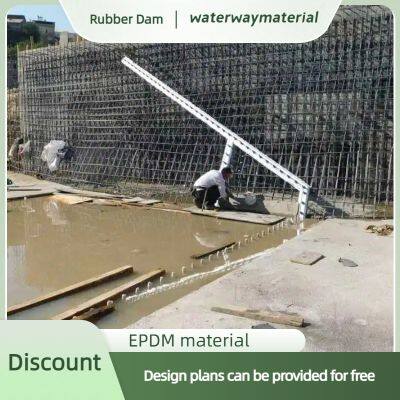 Modular Inflatable Rubber Dam System with Quick-Release Anchoring Mechanism