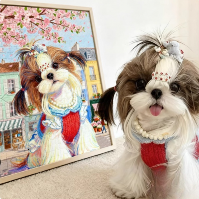 Personalized Pet Decoration Painting - UV-Resistant Acrylic Finish