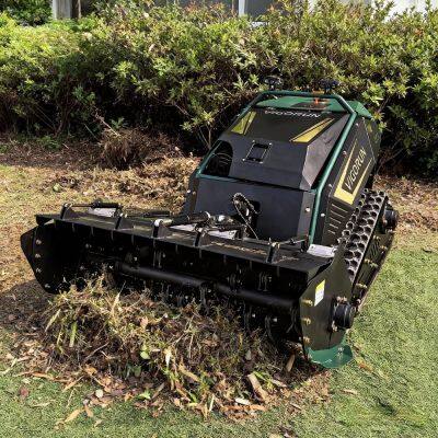 VIGORUN MTSK1000 Industrial Grade Steel Chasis 4-Stroke Twin Cylinder Flail Mower With 13L Fuel Tank Petrol Engine
