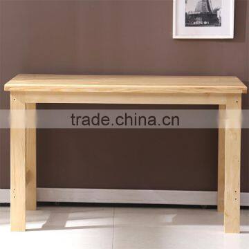 Modern 100% Solid Wood Pine Wood Table and Chair
