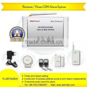 2012 latest alarm home security system gsm /home security alarm system home automation Business/Home GSM Alarm System YL-007M3DX