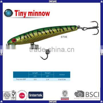 Profession Tiny Minnow Fishing Lure Customized