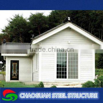 nice and warm long lasting light steel villa for sale