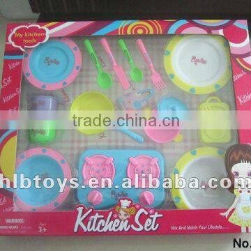 Plastic Kitchen set toy ,tea set toy