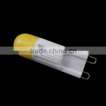 2014 hot selling 2W led g9, crystal light bulb, chandelier led bulb