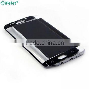 Premium 0.2mm Curved Full Cover Tempered Glass Screen Protector For Samsung Galaxy S6 Edge photo-3