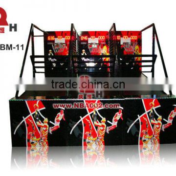 QH three-in-one crazy basketball game machine