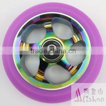 110 mm Scooter Wheels with Metal Core For Sale