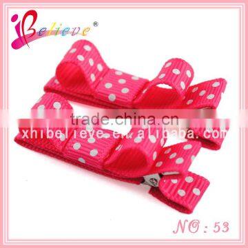 Wholesale fashionable customized boutique fancy girl's hair clips