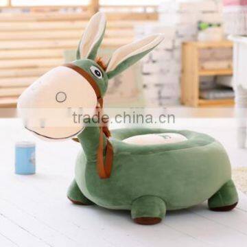 Plush Donkey Sofa/animal plush sofa/donkey shape plush sofa