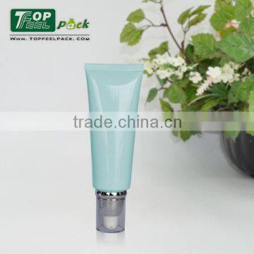 Colorful airless plastic tubes for face cream