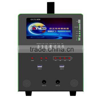 50 Watt New Type Portable Best dc Solar Power TV and Radio Box System photo-2