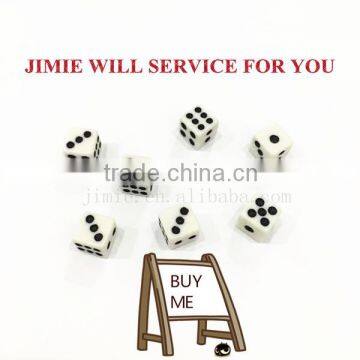 8mm high quality acrylic normal dot mini dice