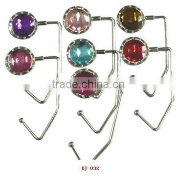 Round Crystal Bag Hanger