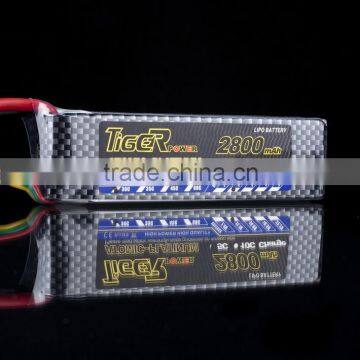 Tiger 18.5V 2800mAh 70C RC Lipo battery