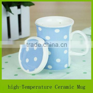 customized ceramic sublimation mug wholesale with lid