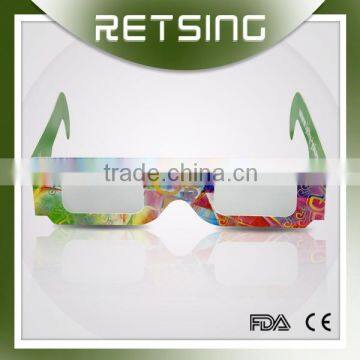 cheap disposable paper fireworks 3d glasses for promotional purpose to give away                        
                                                Quality Choice