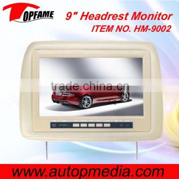 9inch pillow headrest monitor