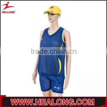 Custom Women Dresses Basketball Vest Set Shirts Sports Equipment