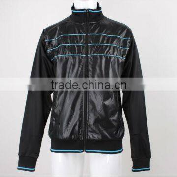 Men's fashion track jacket and oem wind breaker