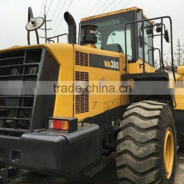 used Komatsu wa380 wheel loader, used wa380 komatsu wheel loader